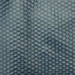 vidaXL Piscina Y Spa-Cubierta solar de piscina PE flotante negro y azul 1000x500cm