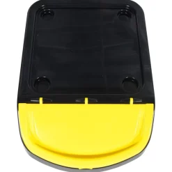 vidaXL Productos Del Hogar-Cubos de basura apilables con tapa 3 uds PP 120 L