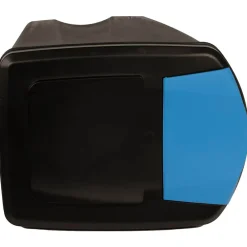 vidaXL Productos Del Hogar-Cubos de basura apilables 3 piezas gris 75 L