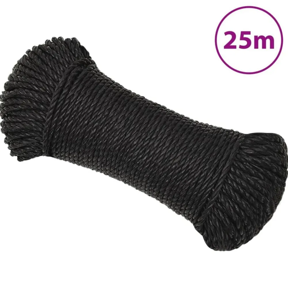vidaXL Accesorios De Bricolaje-Cuerda de trabajo polipropileno 3 mm 25 m
