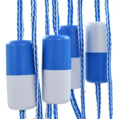 vidaXL Piscina Y Spa-Cuerda divisoria de seguridad para piscina 6 m plástico