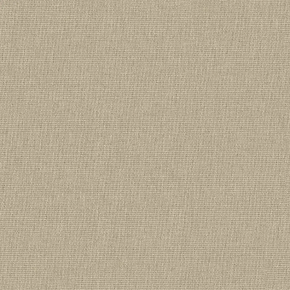 Niños vidaXL Mobiliario Para Bebés Y Niños Pequeños-Cuna con colchón tela de lino gris taupe