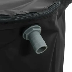 vidaXL Depósito de agua plegable con grifo PVC 750 l Negro Hot