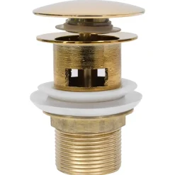 vidaXL Fontanería-Desagüe de empuje función desbordamiento 6,4x6,4x9,1 cm