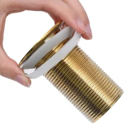 vidaXL Fontanería-Desagüe empuje sin función desbordamiento 6,4x6,4x9,1 cm