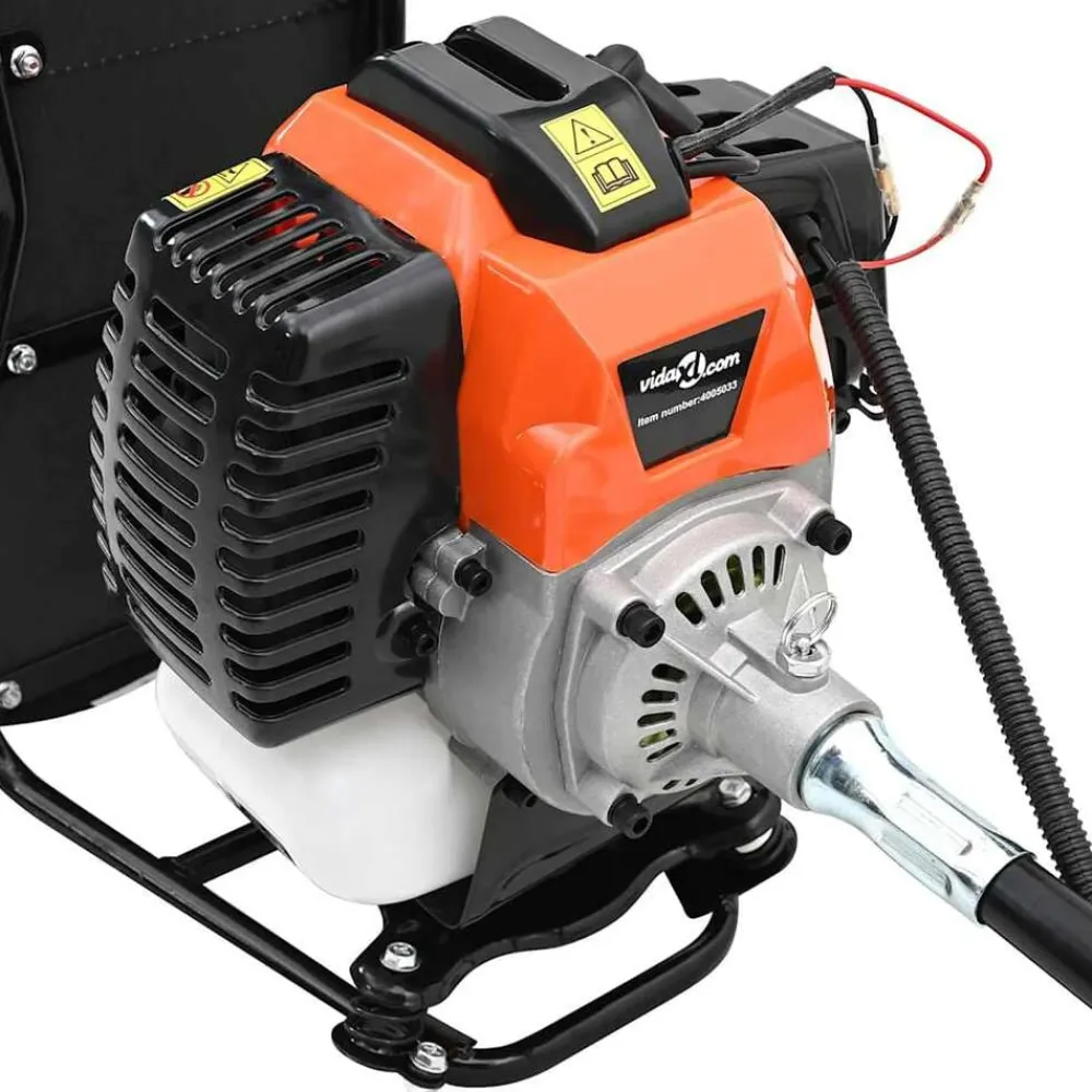 vidaXL Accesorios Para Herramientas-Desbrozadora Mochila Diseño Naranja 52 cc 1,45 kW