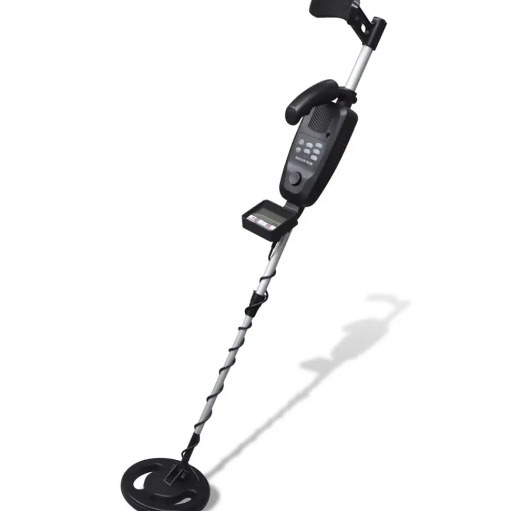vidaXL Detector de metales 20 cm búsqueda 300 cm pantalla LCD Outlet