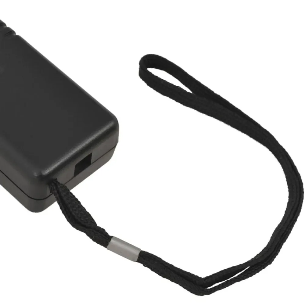 vidaXL Detector de metales de mano negro Online