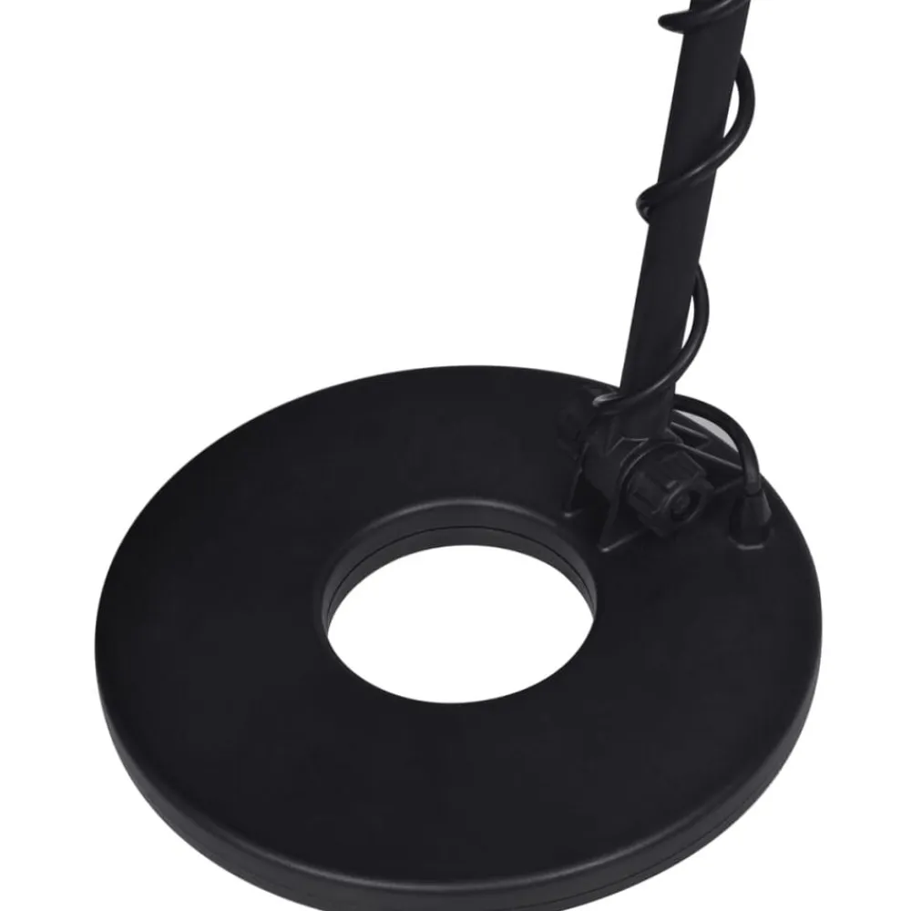 vidaXL Dispositivos De Detección Y Cinturones-Detector de metales 21 cm búsqueda 300 cm pantalla LCD