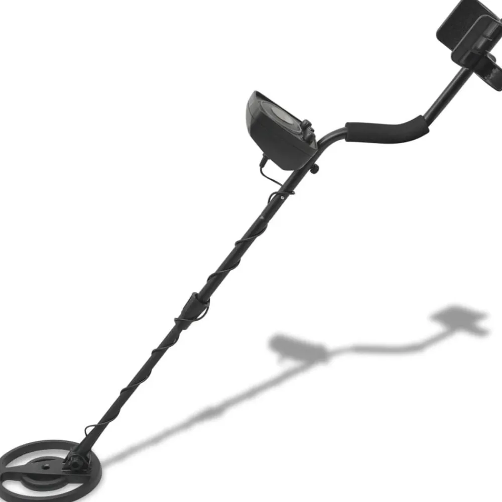 vidaXL Dispositivos De Detección Y Cinturones-Detector de metales con indicador LED 160 cm