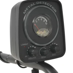 vidaXL Dispositivos De Detección Y Cinturones-Detector de metales con indicador LED 160 cm