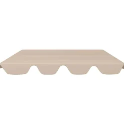 vidaXL Dosel de repuesto columpio de jardín 188/168x145/110 cm Beige Discount