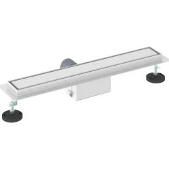 vidaXL Fontanería-Drenaje de ducha 2 en 1 50 cm Acero inoxidable 304