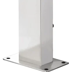 vidaXL Piscina Y Spa-Ducha de jardín acero inoxidable 220 cm
