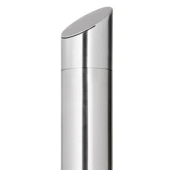 vidaXL Piscina Y Spa-Ducha de jardín acero inoxidable 220 cm