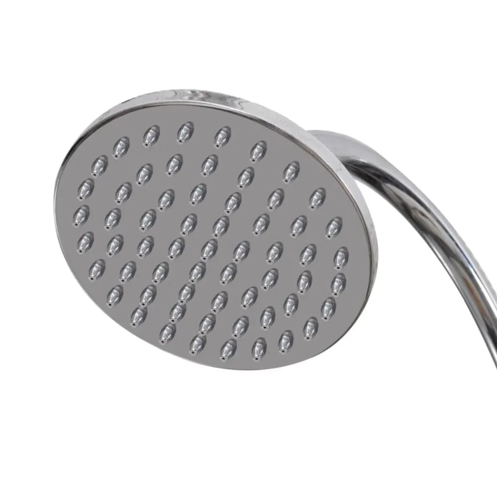 vidaXL Ducha de jardín de madera Marrón Discount