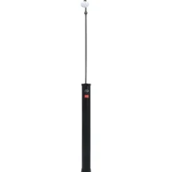 vidaXL Piscina Y Spa-Ducha solar de jardín negro 215 cm 8 L
