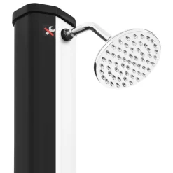 vidaXL Piscina Y Spa-Ducha solar exterior con rociador y grifo 35 L