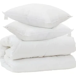 vidaXL Ropa De Casa-Edredón con almohadas con almohada 3 pcs Microfibra