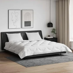 vidaXL Ropa De Casa-Edredón con almohada 3 pcs Microfibra