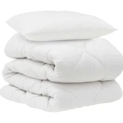 vidaXL Ropa De Casa-Edredón con almohada 2 pcs Microfibra