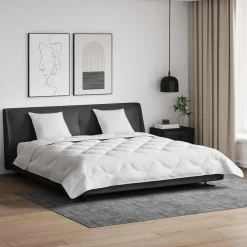 vidaXL Ropa De Casa-Edredón con almohada 3 pcs Microfibra