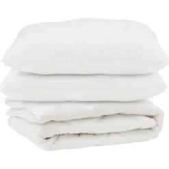 vidaXL Ropa De Casa-Edredón con almohada 3 pcs Microfibra