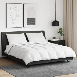 vidaXL Ropa De Casa-Edredón de Invierno con almohada 3 pcs Pluma de pato