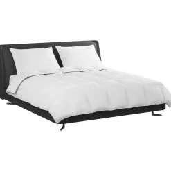 vidaXL Ropa De Casa-Edredón de Invierno con almohada 3 pcs Pluma de pato