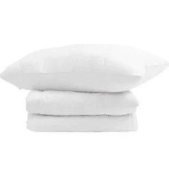 vidaXL Ropa De Casa-Edredón de Invierno con almohada 2 pcs Pluma de pato
