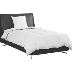 vidaXL Ropa De Casa-Edredón de Invierno con almohada 2 pcs Pluma de pato
