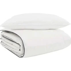 vidaXL Ropa De Casa-Edredón de Invierno con almohada 2 pcs Pluma de pato