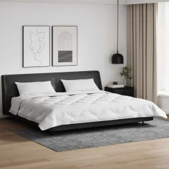 vidaXL Ropa De Casa-Edredón de Invierno con almohada 3 pcs Microfibra