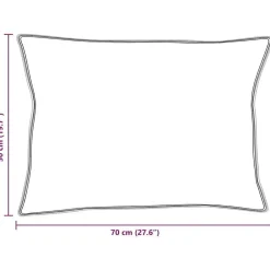 vidaXL Ropa De Casa-Edredón de Invierno con almohada 2 pcs Pluma de pato