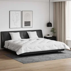 vidaXL Ropa De Casa-Edredón de Invierno con almohada 3 pcs Microfibra