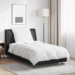 vidaXL Ropa De Casa-Edredón de Invierno con almohada 2 pcs Pluma de pato