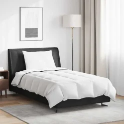vidaXL Ropa De Casa-Edredón de Invierno con almohada 2 pcs Pluma de pato