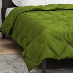 vidaXL Ropa De Casa-Edredón de Todo el Año 135 x 200 cm Microfibra