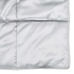 vidaXL Ropa De Casa-Edredón de Todo el Año 135 x 200 cm Satén y Microfibra