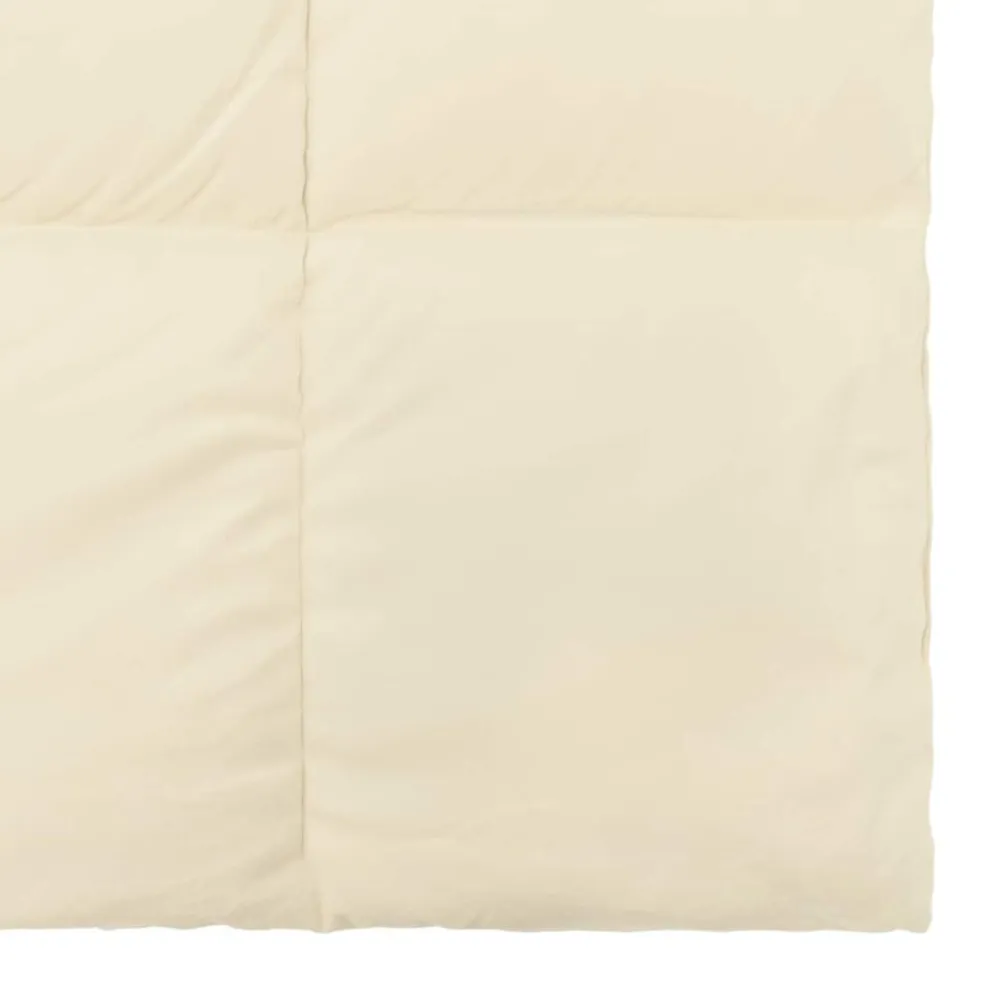 vidaXL Ropa De Casa-Edredón de Todo el Año Acolchado 135 x 200 cm Microfibra