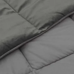 vidaXL Edredón de Todo el Año 135 x 200 cm Microfibra Gris claro Best