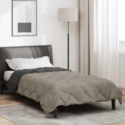 vidaXL Ropa De Casa-Edredón de Todo el Año 135 x 200 cm