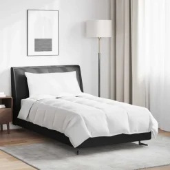vidaXL Ropa De Casa-Edredón de Verano con almohada 2 pcs Pluma de pato