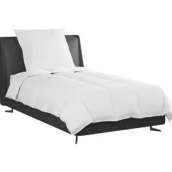 vidaXL Ropa De Casa-Edredón de Verano con almohada 2 pcs Pluma de pato