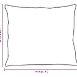 vidaXL Ropa De Casa-Edredón de Verano con almohada 2 pcs Microfibra