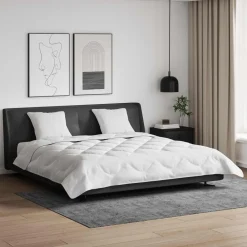 vidaXL Ropa De Casa-Edredón de Verano con almohada 3 pcs Microfibra
