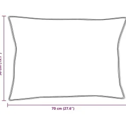 vidaXL Ropa De Casa-Edredón de Verano con almohada 2 pcs Microfibra
