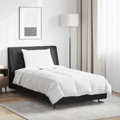 vidaXL Ropa De Casa-Edredón de Verano con almohada 2 pcs Pluma de pato