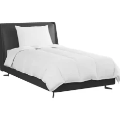 vidaXL Ropa De Casa-Edredón de Verano con almohada 2 pcs Pluma de pato