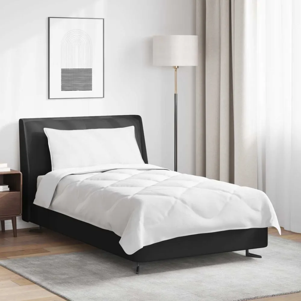 vidaXL Ropa De Casa-Edredón para todas las estaciones con almohada 2 pcs Microfibra